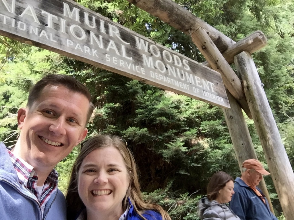 Entrance to Muir Woods National Monument