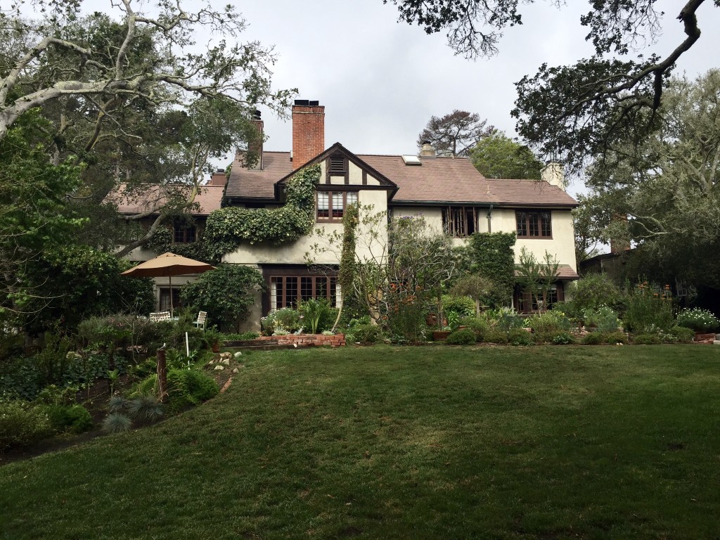 The beautiful Old Monterey Inn was built in the 20s but the Mayor of Monterey, CA Carmel Martin.